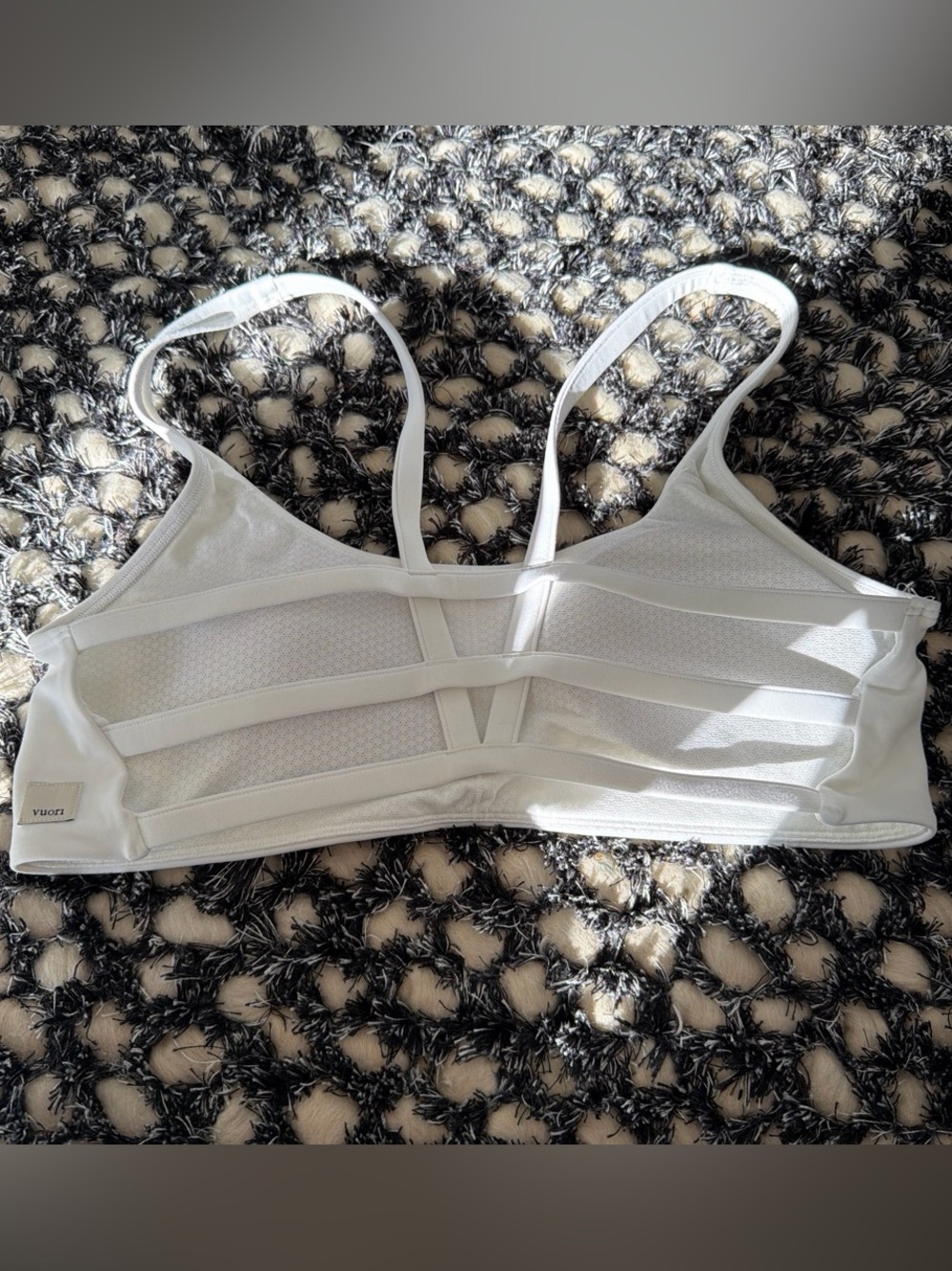 Vuoroi Women’s White Strappy Bralette